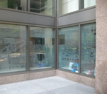 Fasara Window Film on Storefront Windows 2