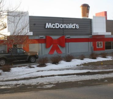 McDonald's Ribbon and Bow March 12, 2013